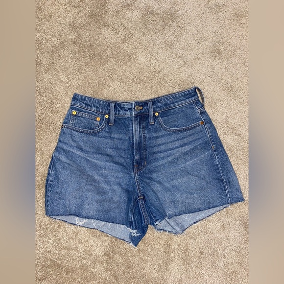 Madewell Pants - Madewell The Curvy Perfect Vintage Short Burnett Wash Size 29